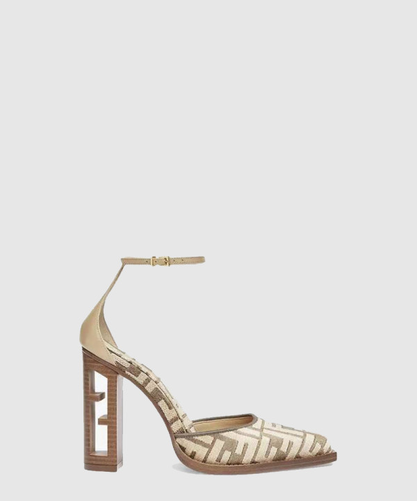 [FENDI-펜디]FF 레더 힐8I8347