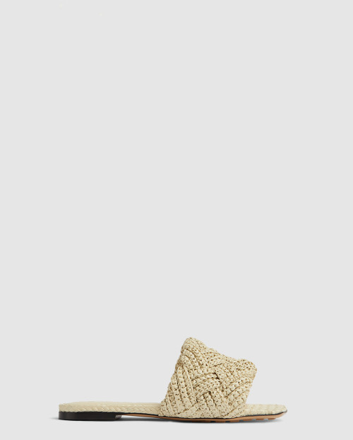 [BOTTEGA-보테가베네타]리도 플랫 샌들 729756