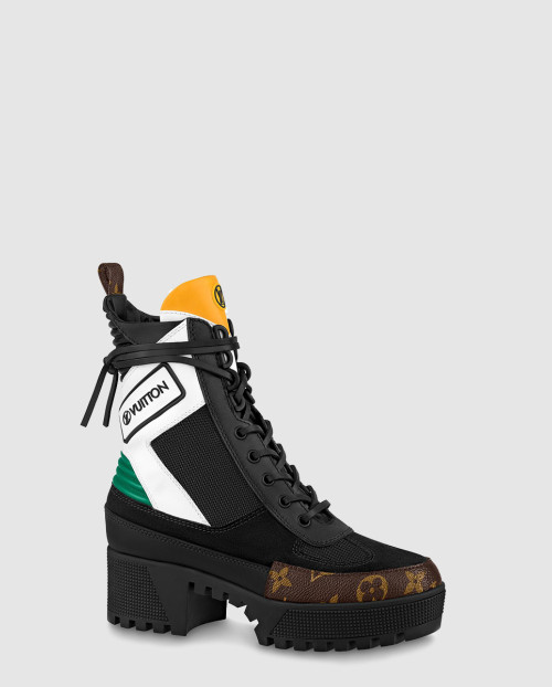 [LOUIS VUITTON-루이비통]LAUREATE 플랫폼 데저트 부츠 1A9O8W