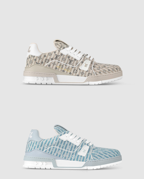 [LOUIS VUITTON-루이비통]LV 트레이너 스니커즈 1ABG1L