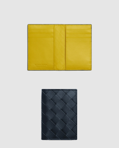 [BOTTEGA-보테가베네타]인트레치아토 플랩 카드 케이스 592619