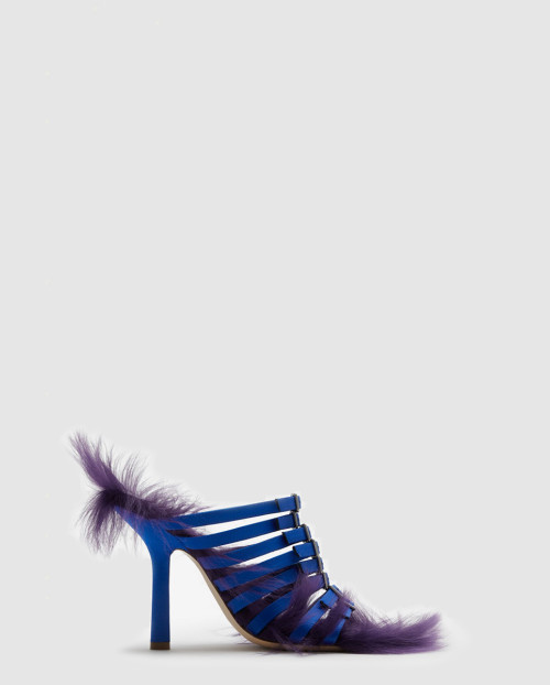 [BURBERRY-버버리]스텝 퍼즈 앤 새틴 샌들 80744831