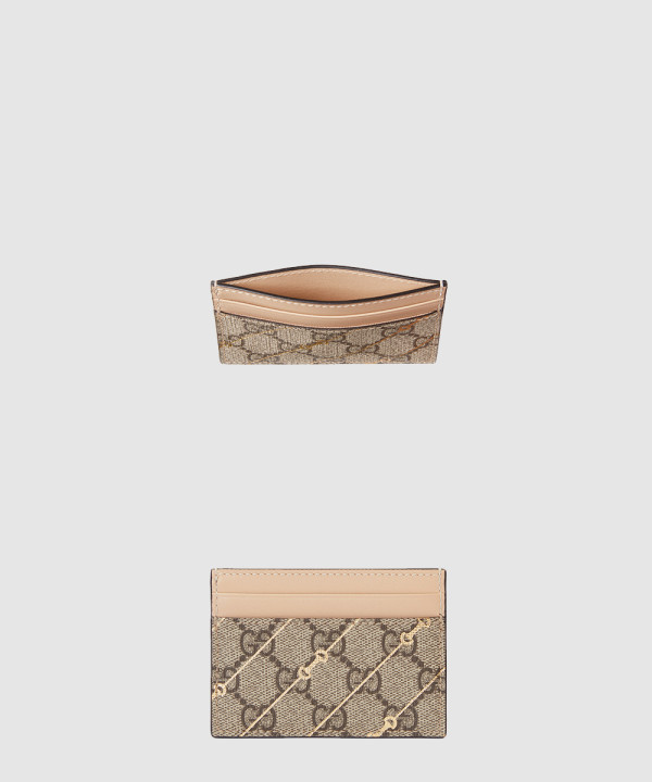 [GUCCI-구찌]홀스빗 프린트 카드 케이스 774344
