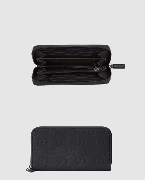 [GUCCI-구찌]GG 러버 이펙트 지퍼월렛 771421