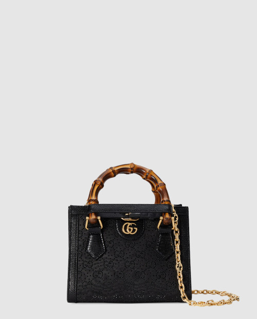 [GUCCI-구찌]다이애나 GG 크리스탈 미니 토트백 707449