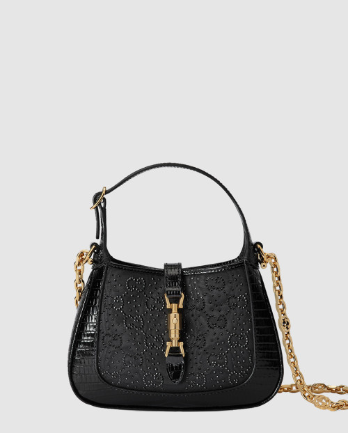 [GUCCI-구찌]재키 1961 GG 크리스탈 미니백 675799