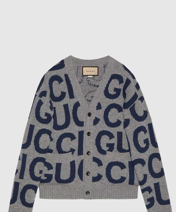 [GUCCI-구찌]인타르시아 울 가디건 771707