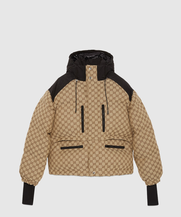 [GUCCI-구찌]GG 캔버스 봄버 재킷 761698