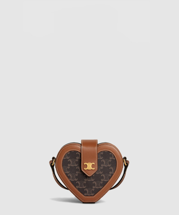 [CELINE-셀린느]트리오페 하트 크로스백 198212