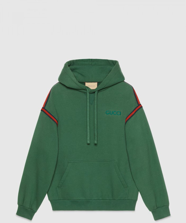 [GUCCI-구찌]코튼 저지 후드 스웨트셔츠 768444