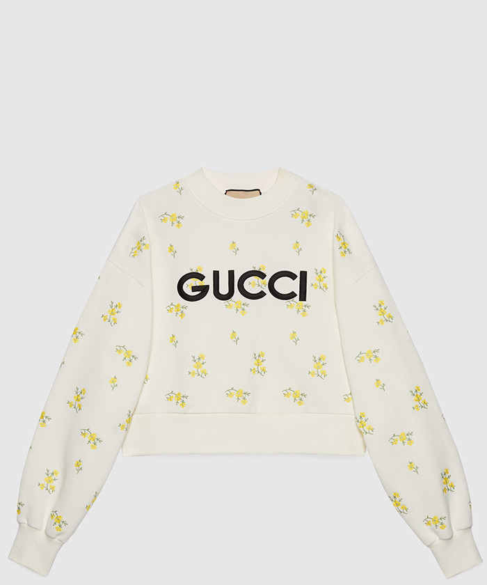 레플리카|이미테이션 gucci-구찌자수-코튼-스웨트셔츠-765385