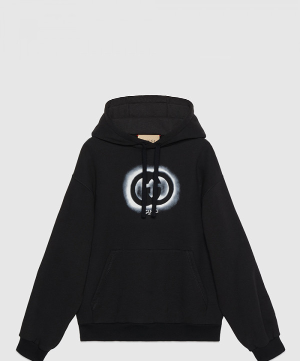 [GUCCI-구찌]코튼 저지 후드 스웨트셔츠 770839