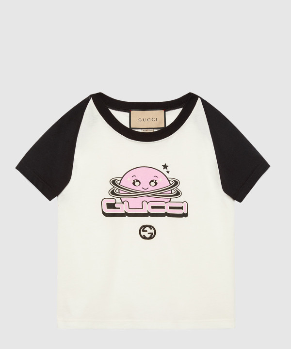 [GUCCI-구찌]코튼 저지 숏 슬리브 티셔츠 768183