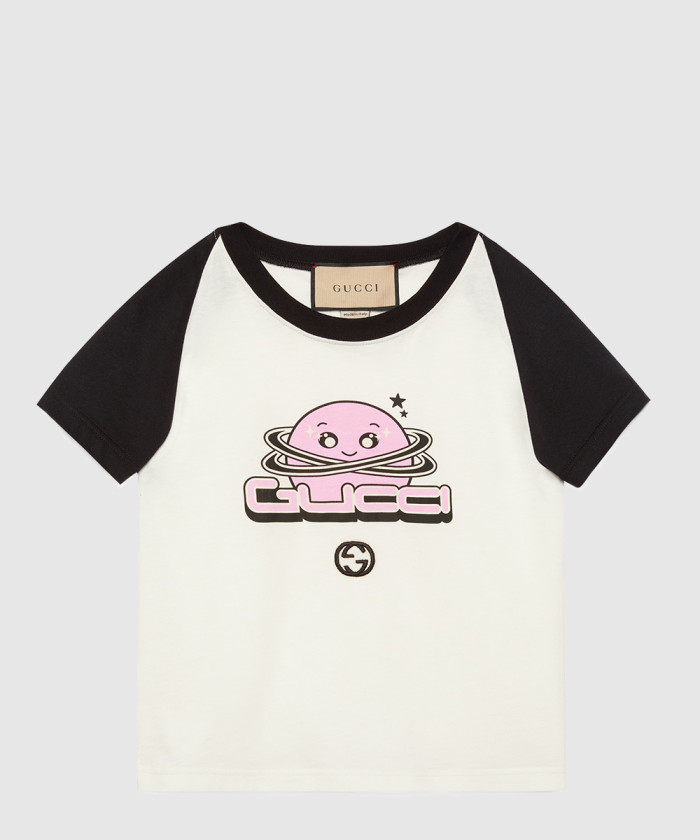 레플리카|이미테이션 gucci-구찌코튼-저지-숏-슬리브-티셔츠-768183