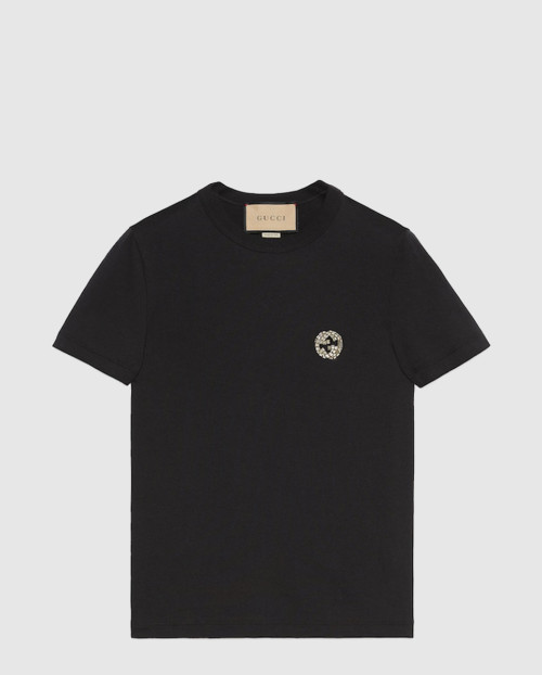 [GUCCI-구찌]더블 G 니트 면 티 748287