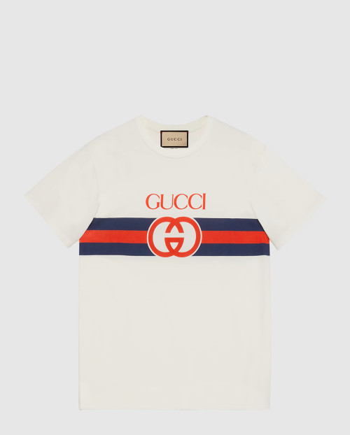 [GUCCI-구찌]인터로킹 G 코튼 티셔츠 548334