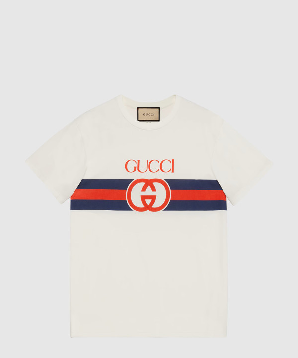 [GUCCI-구찌]인터로킹 G 코튼 티셔츠 548334