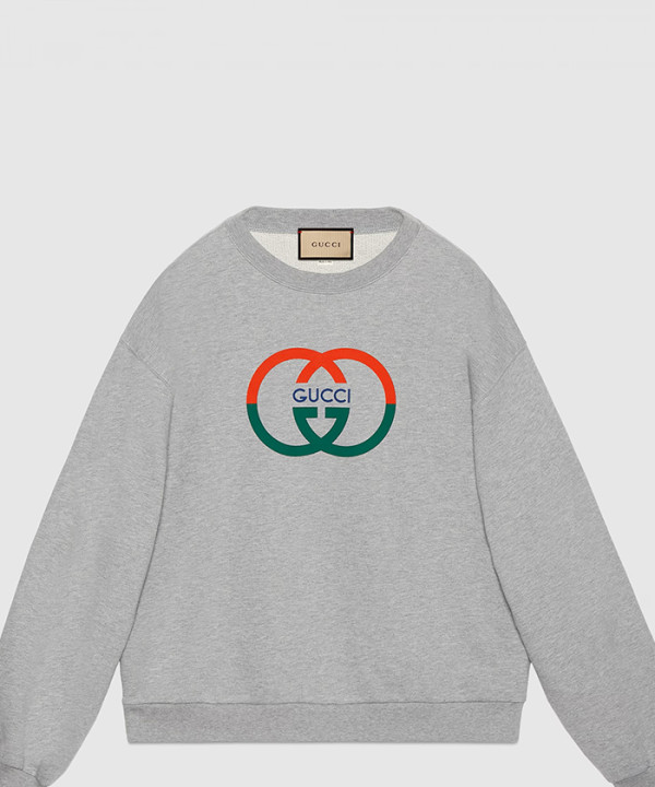 [GUCCI-구찌]코튼 저지 프린트 스웨트셔츠 774244