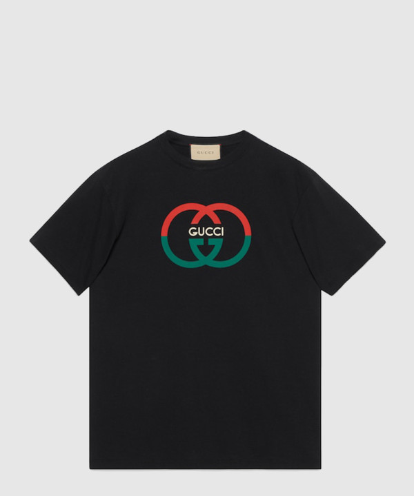 [GUCCI-구찌]코튼 저지 프린트 티셔츠 771758