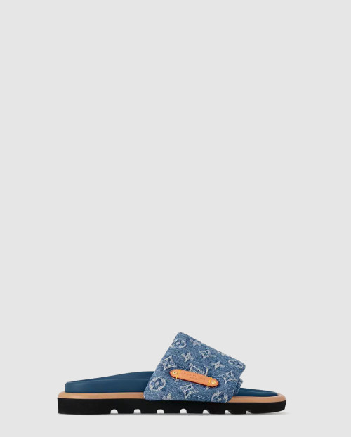 [LOUIS VUITTON-루이비통]풀 필로우 플랫 컴포트 뮬 1ACJVG