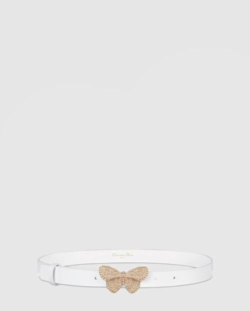 [DIOR-디올]버터플라이 로고 벨트 B0469