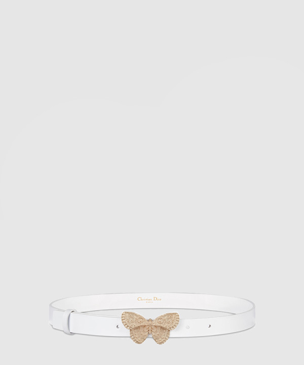 [DIOR-디올]버터플라이 로고 벨트 B0469