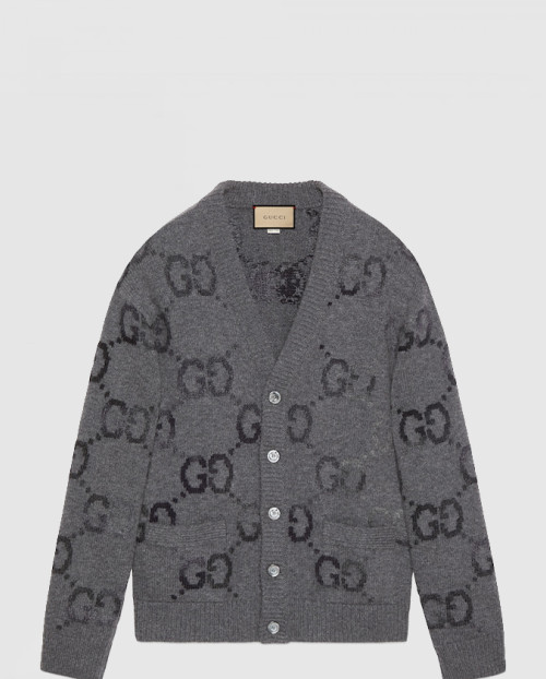 [GUCCI-구찌]GG 인타르시아 울 가디건 770507