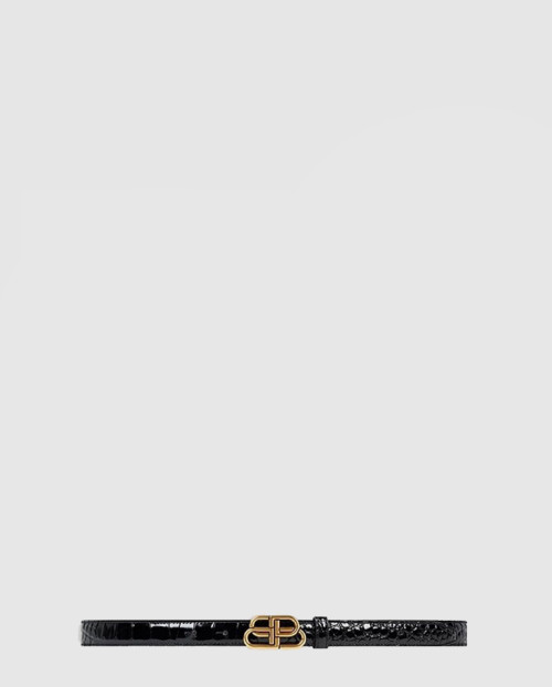 [BALENCIAGA-발렌시아가]크로커 엠보 소가죽 벨트 640450