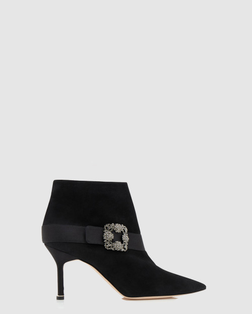 [M.BLAHNIK-마놀로블라닉]베일로 스웨이드 앵클부츠