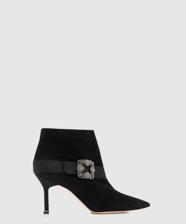 [M.BLAHNIK-마놀로블라닉]베일로 스웨이드 앵클부츠