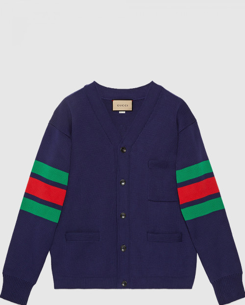 [GUCCI-구찌]코튼 니트 가디건 771219