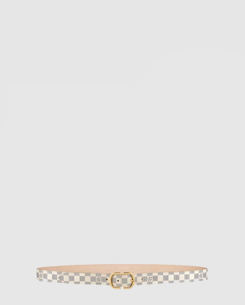 [LOUIS VUITTON-루이비통]미니 다미에 벨트 M9782U