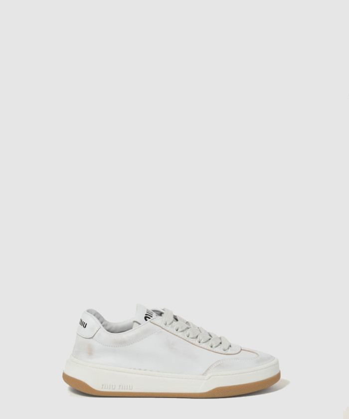 레플리카|이미테이션 miumiu-미우미우블리치드-가죽-스니커즈-5e118e