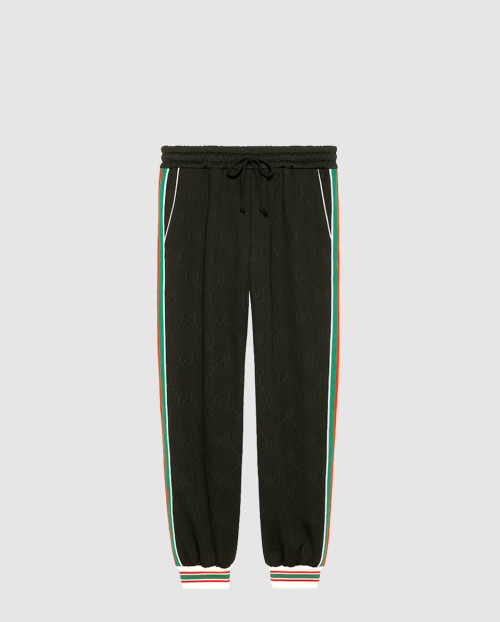 [GUCCI-구찌]GG 자카드 저지 조깅 팬츠 663569