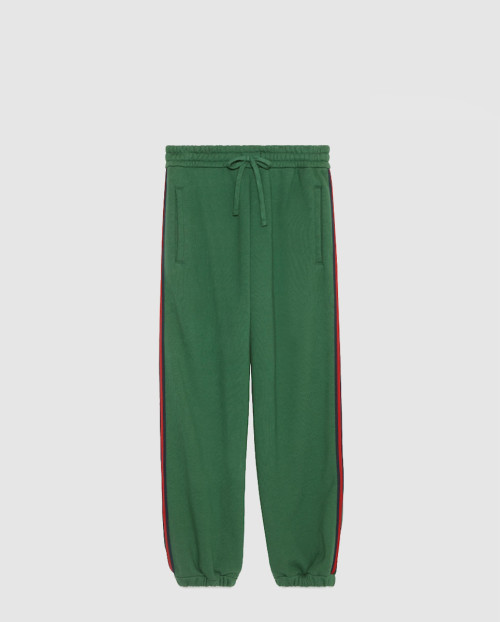 [GUCCI-구찌]코튼 저지 트랙 팬츠 768447