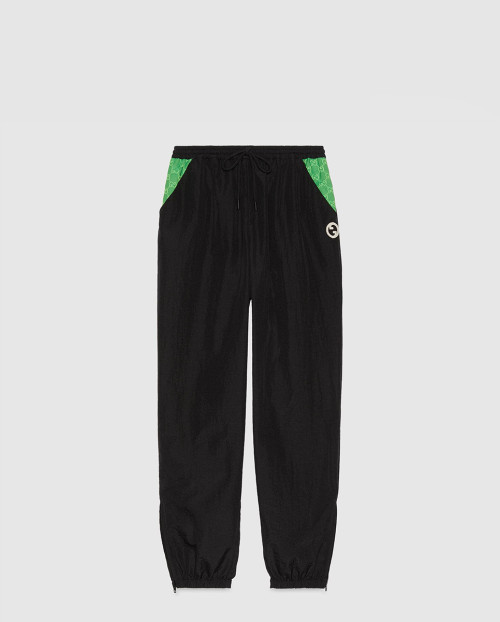 [GUCCI-구찌]라운드 인터로킹 G 나일론 팬츠 756633