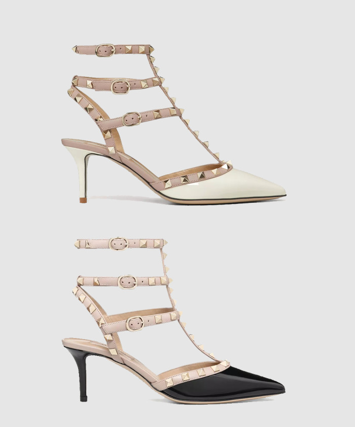 레플리카|이미테이션 valentino-발렌티노락스터드-케이지-펌프스