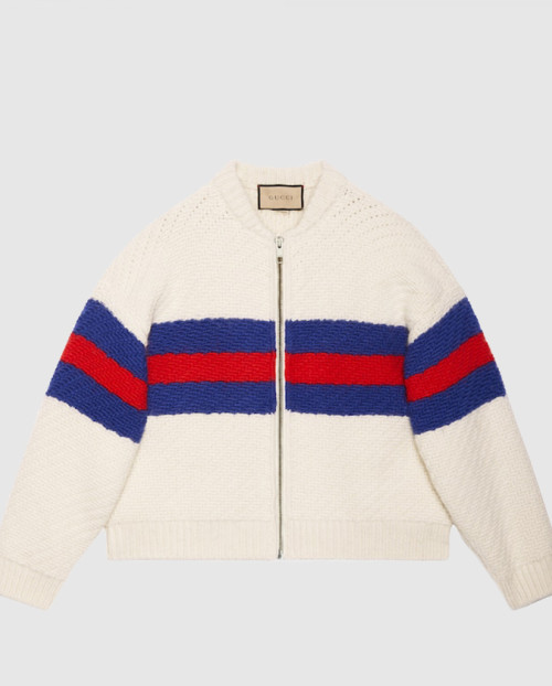 [GUCCI-구찌]울 모헤어 카디건 766117