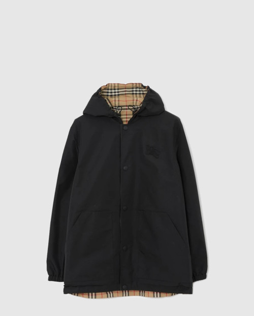 [BURBERRY-버버리]체크 나일론 리버서블 자켓 80746881