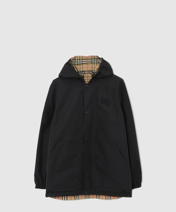 [BURBERRY-버버리]체크 나일론 리버서블 자켓 80746881