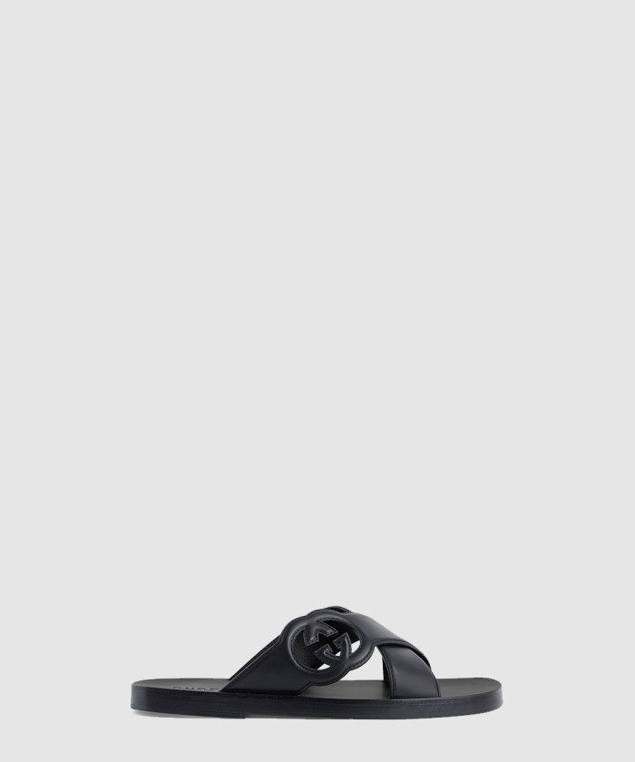 레플리카|이미테이션 gucci-구찌인터로킹-g-슬라이드-샌들-738471-1