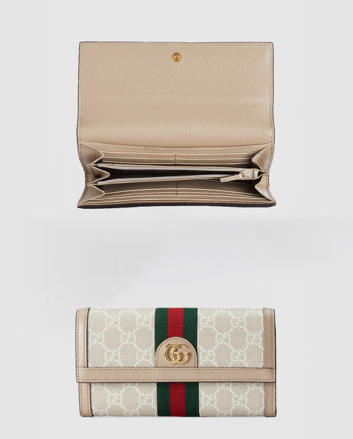 [GUCCI-구찌]오피디아 GG 장지갑 523153