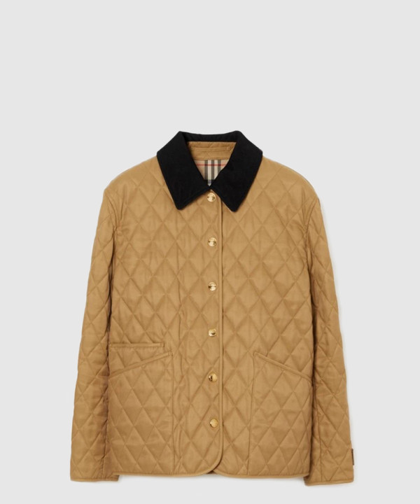 [BURBERRY-버버리]퀼팅 반 자켓 80651081