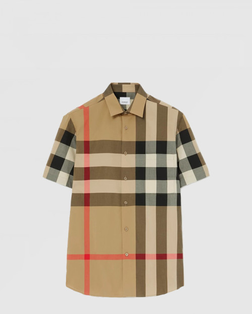 [BURBERRY-버버리]체크 코튼 셔츠 80795911