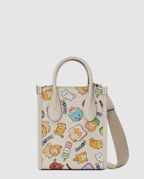 [GUCCI-구찌]애니멀 프린트 미니 토트백 699406
