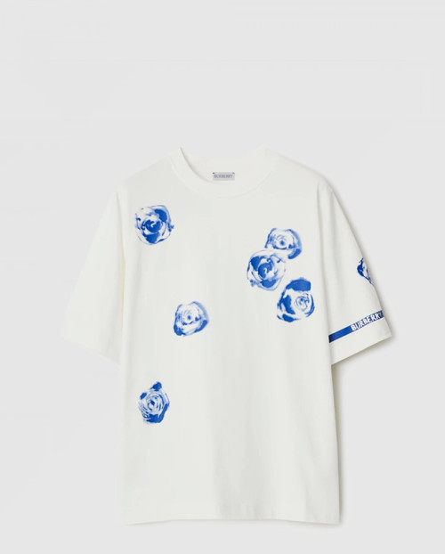 [BURBERRY-버버리]로즈 코튼 티셔츠 80813421