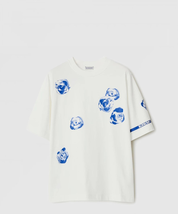 [BURBERRY-버버리]로즈 코튼 티셔츠 80813421