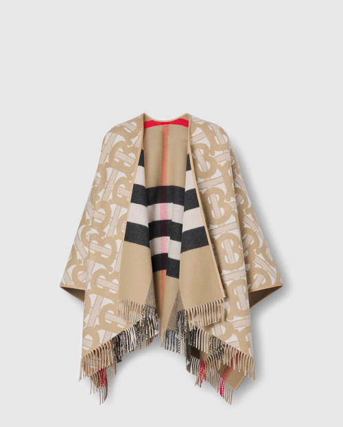 [BURBERRY-버버리]양면 울 캐시미어 케이프 80422191