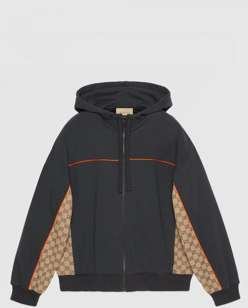 [GUCCI-구찌]코튼 저지 집업 자켓 768482