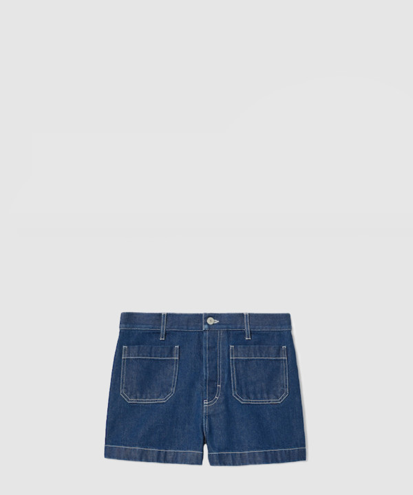 [GUCCI-구찌]프린트 데님 반바지 783933